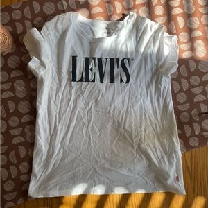 LEVI'S White Logo T-Shirt
